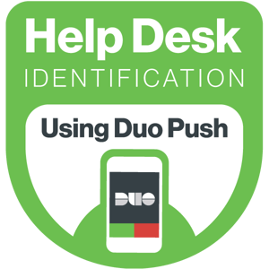 Duo Push for Help Desk sticker